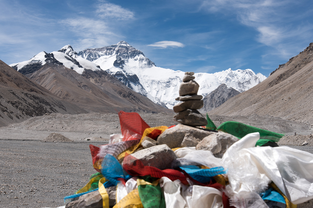 ROOF OF THE WORLD EVEREST BASE CAMP